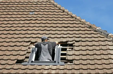 Pose de velux - Pouant